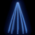 VidaXL Siatka lampek choinkowych, 250 niebieskich LED, 250 cm