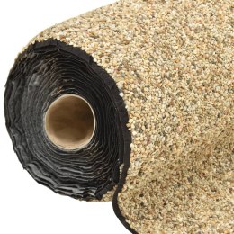 VidaXL Wykładzina z kamyczkami do oczka wodnego, piaskowa, 50x60 cm