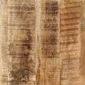 VidaXL Toaletka, 105x35x75 cm, surowe drewno mango i żelazo
