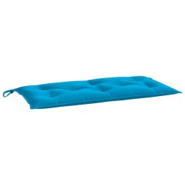 VidaXL Poduszka na ławkę ogrodową, niebieska, 100x50x7 cm, tkanina