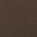 VidaXL Materac kieszeniowy, ciemnobrązowy, 140x200x20 cm, tkanina