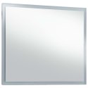 VidaXL Ścienne lustro łazienkowe z LED, 60 x 50 cm