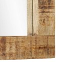 VidaXL Lustro, 70x50 cm, lite drewno mango i szkło