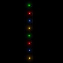 VidaXL Sznur z 400 kolorowymi lampkami LED, 40 m, 8 efektów