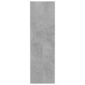 VidaXL Półki ścienne na buty 4 szt., szare, 60x18x60 cm, płyta wiórowa