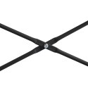 VidaXL Biurko komputerowe, czarne, 110x60x138 cm, płyta wiórowa