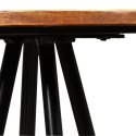 VidaXL Krzesła barowe, 4 szt., lite drewno z odzysku