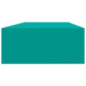 VidaXL Półki ścienne z szufladą 2 szt., niebieskie, 60x23,5x10 cm, MDF
