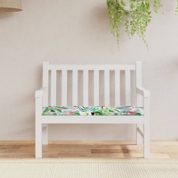 VidaXL Poduszka na ławkę ogrodową, wielokolorowa, 120x50x3 cm, tkanina