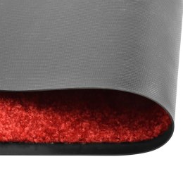 VidaXL Wycieraczka z możliwością prania, czerwona, 60 x 180 cm