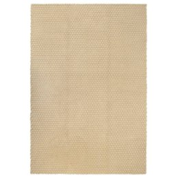 VidaXL Dywan prostokątny, naturalny, 120x180 cm, bawełna