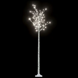 VidaXL Wierzba z oświetleniem, 200 zimnych białych LED, 2,2 m