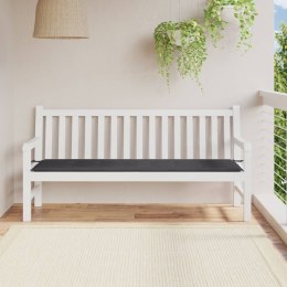 VidaXL Poduszka na ławkę ogrodową, antracytowa, 180x50x3 cm, tkanina